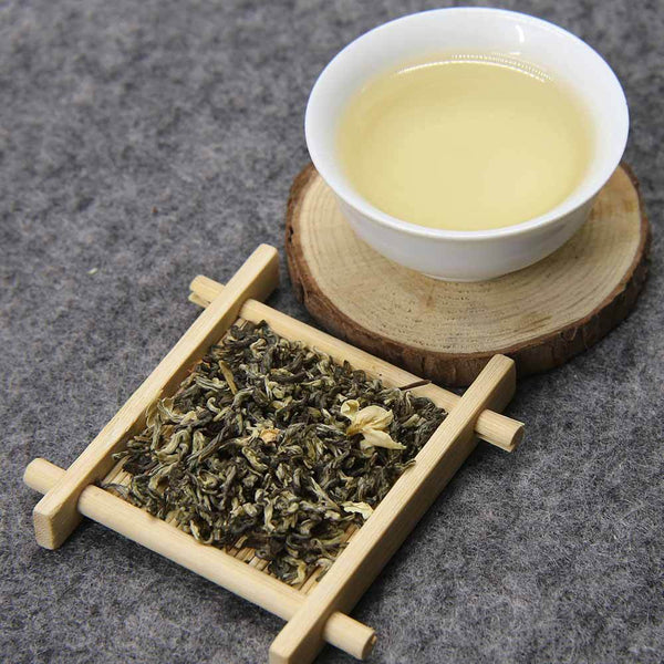 Jasmine Flowers Mix Green Tea Jasmine Scented Flower Tea Organic Loose Leaf