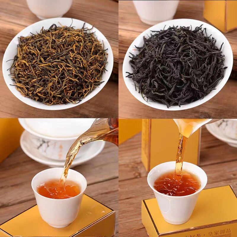 Lapsang Souchong Black Tea Jin Jun Mei Oolong Tea Loose Leaf Wuyi Red Tea 250g