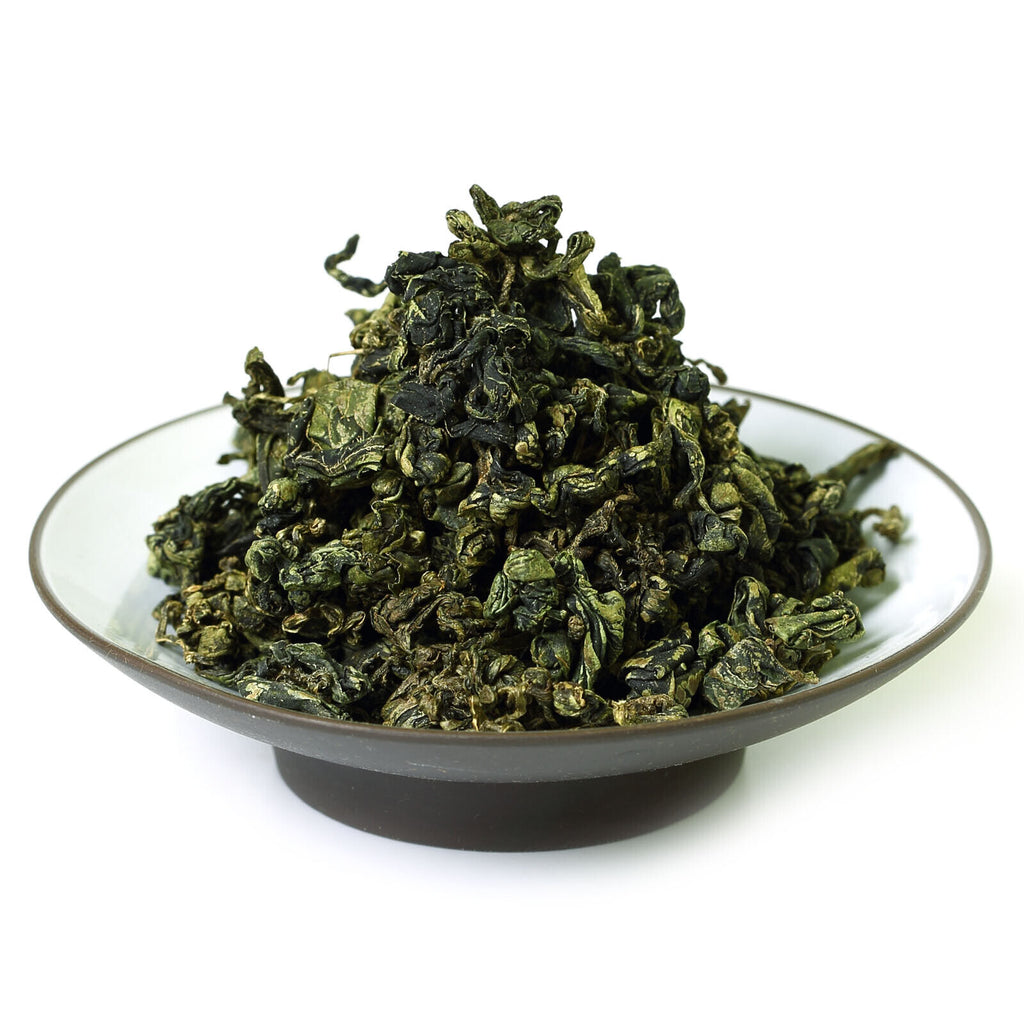 HELLOYOUNG Premium Jiaogulan Gynostemma Pentaphyllum Tea Herbal Flower Green