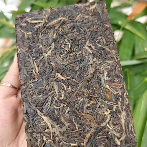 500g Yunnan Raw Puerh Tea Brick Banzhang Old Pu-erh Raw Tea Pu'er Brick Tea