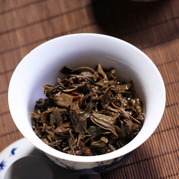 0432 * Ba Jiao Ting Li Ming Puer Pu Er Tea Cake Sheng  Pu Erh Tea 357g
