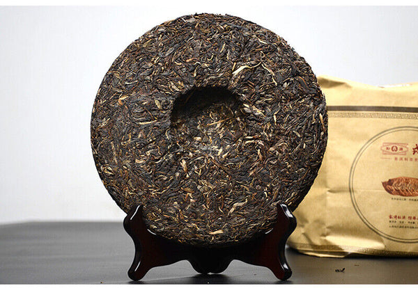 Yunnan Mengku Big Leaf Pu'er Tea Pu-erh Cake 500g Raw Cha Imperial Puer Tea