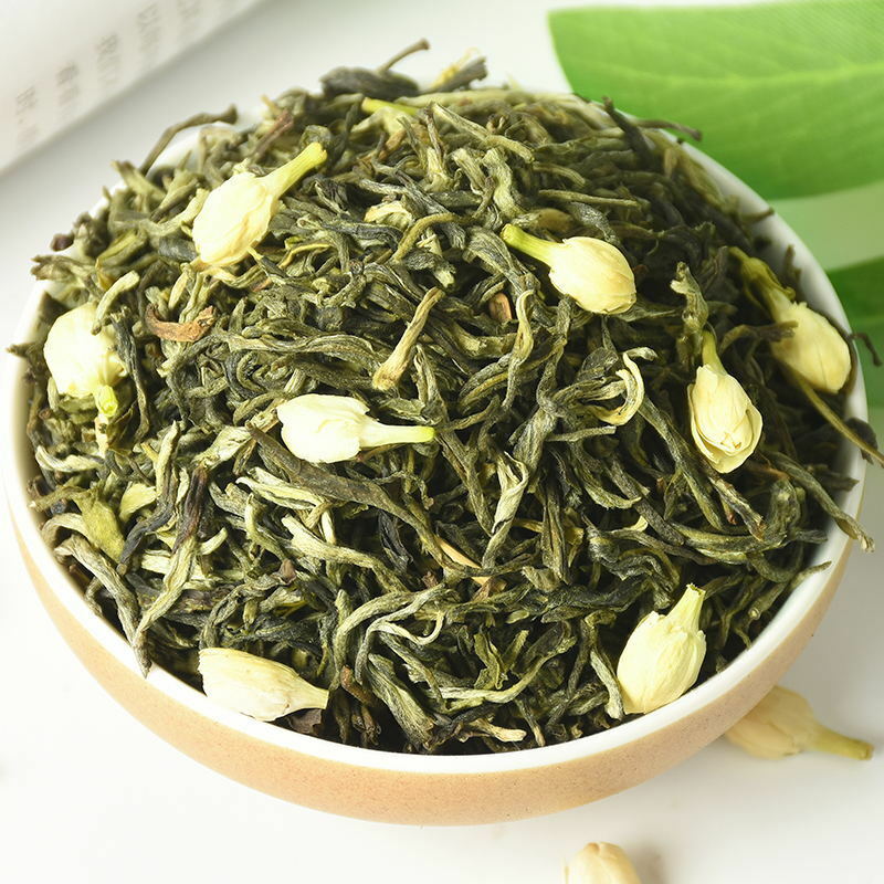 Chinese Green Tea Loose Leaf Dried Jasmine Tea Gift Pack 125g