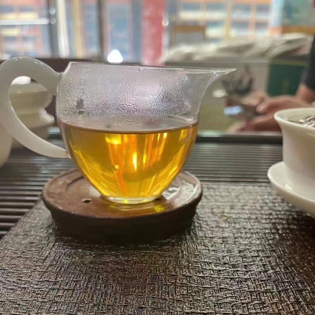 357g Yunnan Raw Puerh Tea Banzhang Peacock Pu-erh Raw Tea Cake Pu'er Cake Tea