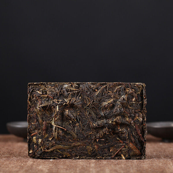 250g Puer Tea Brick Raw  Xiaguan Baoyan Pu-Erh Xia Guan Flame Tibetan Tea