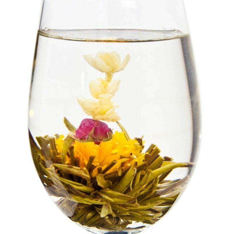 Artistic Blossom Flowers Tea Blooming Tea Balls 20 Pcs Blooming Tea Green Tea