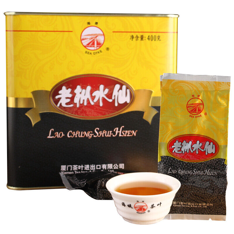 Sea Dyke AT110 Fujian Nong Xiang Lao Cong Shui Xian Rock Cha Oolong Tea 400g Tin Secondary image