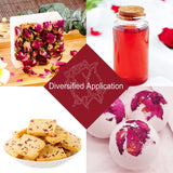 TEARELAE Dried Rose Buds - 100% Natural Dried Roses Edible Flowers 3oz/85g