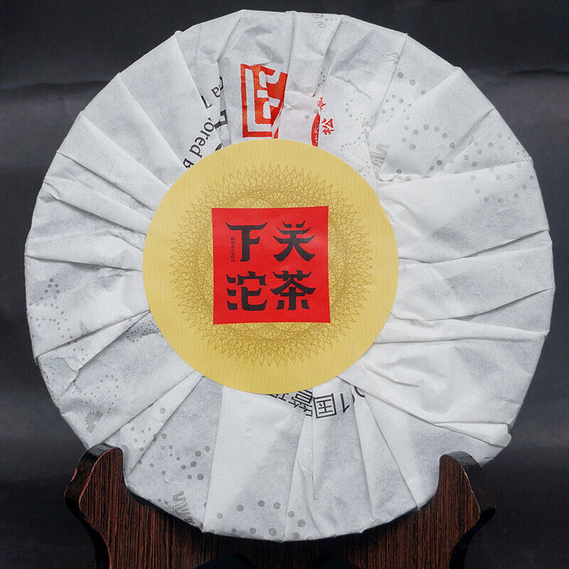 Xiaguan Aged Tea Iron Cake Gao Yuan Chen Sheng Pu-erh Puer Tea Raw 357g