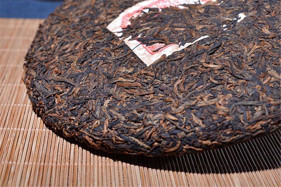 Qiao Mu Jin Zhen * Yunnan Puerh Golden Bud Pu-erh Tea Cake Ripe Puer Shu 357g