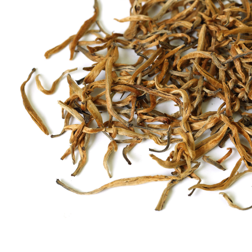 TeaHELLOYOUNG 100g Nonpareil Supreme Yunnan Black Tea Chinese Fengqing DianHong Bud