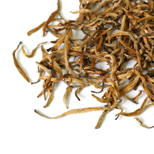 TeaHELLOYOUNG 100g Nonpareil Supreme Yunnan Black Tea Chinese Fengqing DianHong Bud