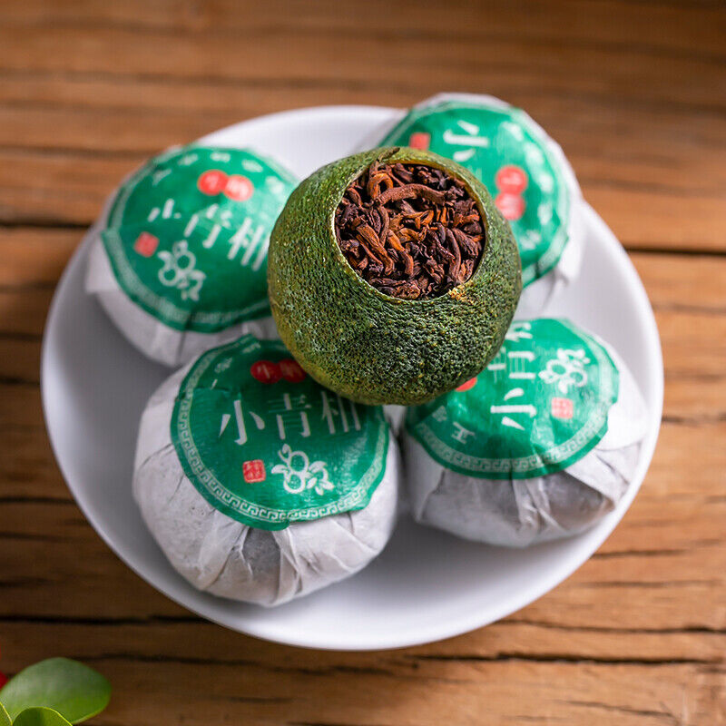 Premium Xinhui Green Orange Peel Chenpi Citrus Puer Puerh Ripe Tea 250g/8.8oz