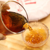 357g "Jiao Yang" Haiwan Old Comrade Blazing Sun Ripe Puerh Natural Puer Tea