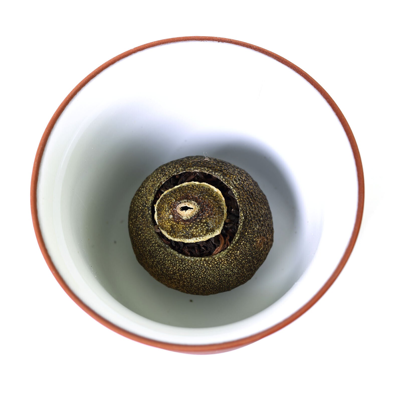 HELLOYOUNG Premium Xinhui Green Orange Peel Chenpi Citrus Pu'er Puerh Ripe Tea Secondary image