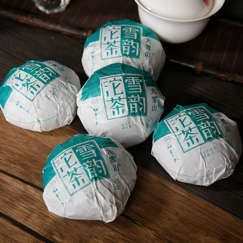 Lincang Big Snow Mountain * DR. PU'ER TEA Xueyun Tuocha Puer Raw Tea 500g