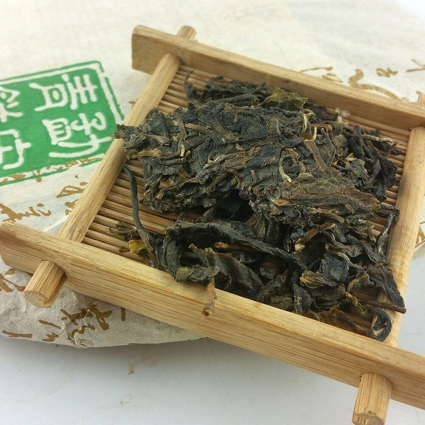 Shen Puer yr YiPinTang 501 Mengsong Green Puer Raw Puer Tea Cake