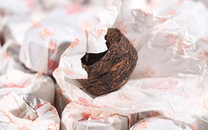 Haiwan Old Comrade CHEN XIANG Premium Mini Tuo Cha Puer Pu-erh Tea Ripe Pu'er