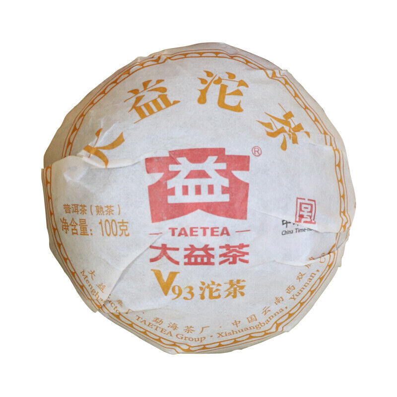 Dayi V93 Yunnan Menghai TAETEA Pu-erh Chinese Pu'er Tea Tuo Cha Ripe Puer