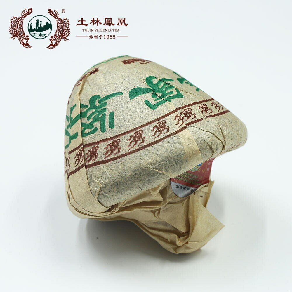 TuLin Phoenix Chinese Puer Tea "Yi Jia" Mushroom Tuocha Shu Puerh 250g Secondary image