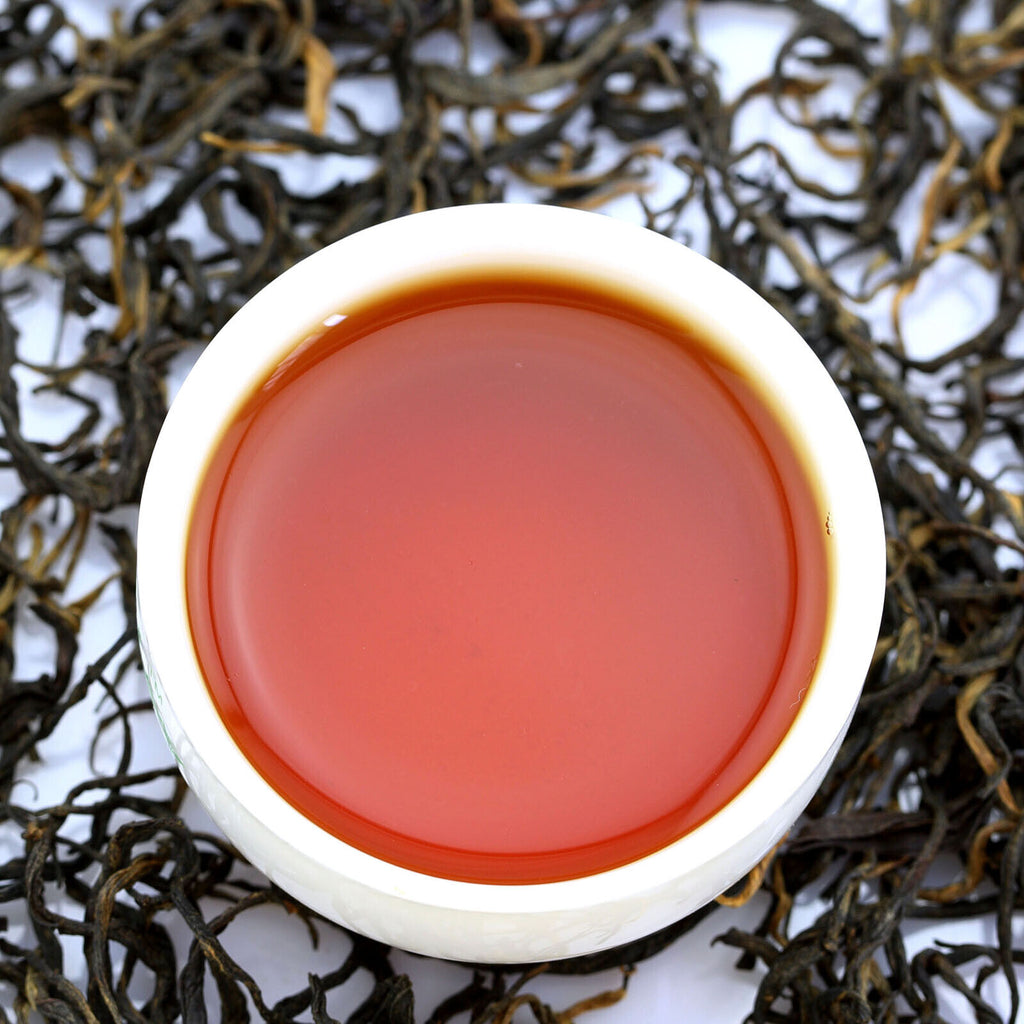 TeaHELLOYOUNG 250g Yunnan Black Tea Chinese Dianhong Fengqing Golden Buds Dian Hong