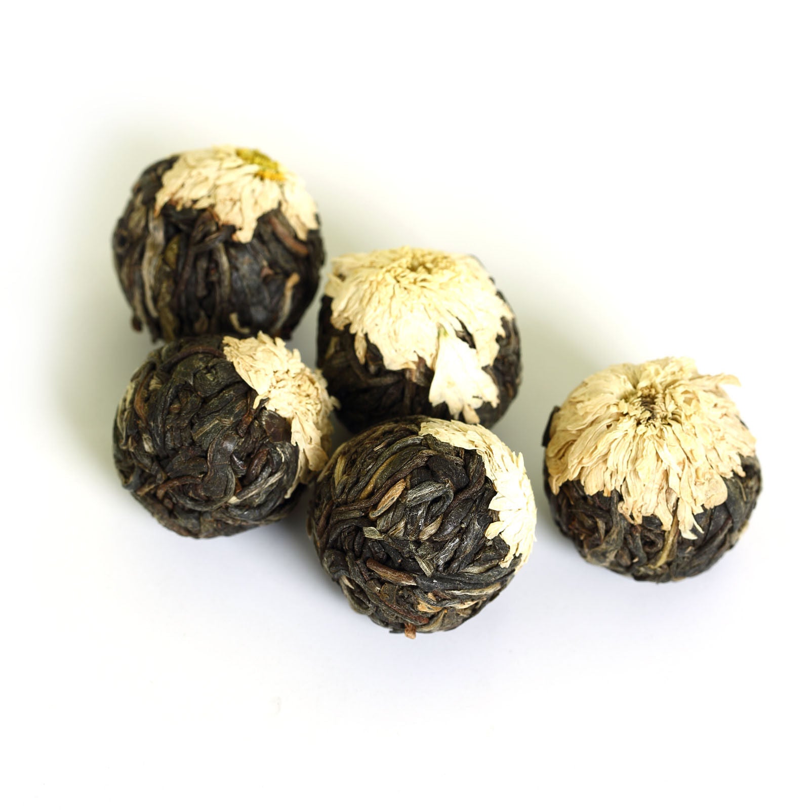 HELLOYOUNG Year White Chrysanthemum Yunnan puer Pu'er Puerh Tea Raw Ball Tuo Secondary image