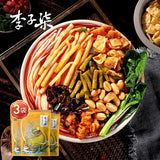 335g*3Bags Liziqi Liuzhou Luosifen Spicy and Sour Instant Noodles 李子柒柳州螺蛳粉