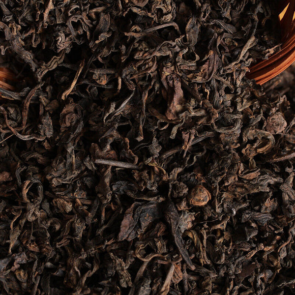 Yunnan Puerh Tea Zhang Xiang Ancient Tree Puer Loose Ripe Basket Pack 300g