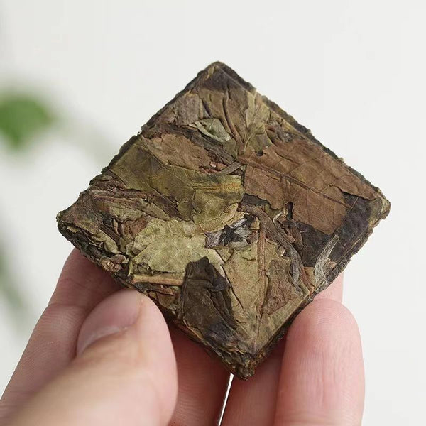 Yunnan White Puerh Raw Tea Mini Pu'er Tea Brick Pu-erh Green Tea Benefits 250g