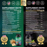 Sea Moss & Shilajit (Black Seed Oil, Turmeric, Ashwagandha, Ginger, Vitamin D)
