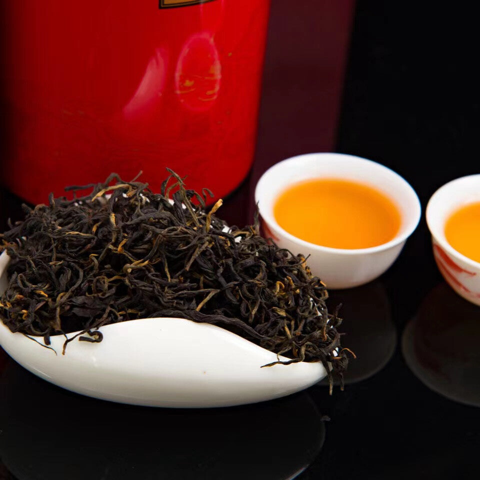 Yingjiu Black Tea Chinese Black Tea Benefits Can Package Organic Oolong Tea 250g