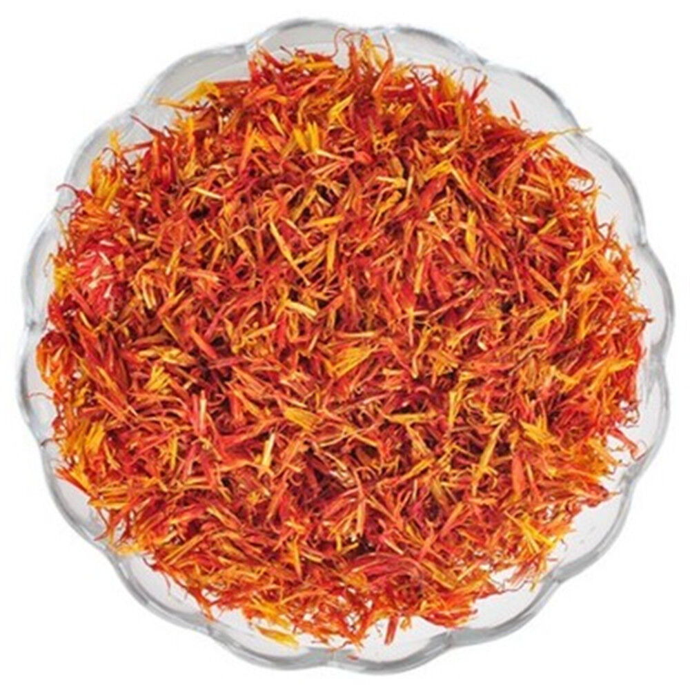100% Natural DRIED SAFFRON SAFFLOWER Tea Organic Chinese Herbal Tea Main image