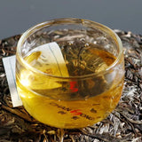 357g Yunnan Raw Puerh Tea Iceland Pu-erh Raw Tea Cake Big Leaves Pu'er Green Tea