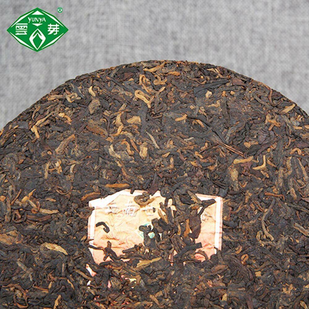 Puwen YUNYA Puer Ripe Pu-erh "Phoenx" Feng Bing Shu Puerh Tea Cake 400g