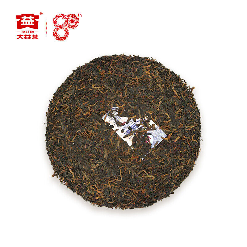 Royal Round Yunnan Menghai Tea Dayi Ripe Pu Er Puer Cake Batch 200g/7.04oz