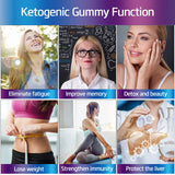 Advanced 60 Keto BHB Gummies For Weight Loss Fat Burner Improve Immunity New