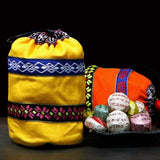 50pcs Yunnan Mini Tea Sampler 10 Flavors Chinese Herbal Chai with Gift Bag