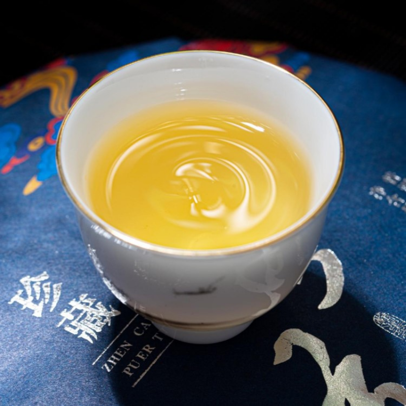 Wan Gong Raw Pu'er Tea Cake 357g Yiwu Ancient Tree Pu-erh Tea Organic Green Tea