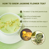 2023 FullChea Dried Jasmine Flowers, 3oz/85g - Premium Edible Flowers Whole Buds