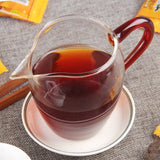 500g Ecology Glutinous Rice Aroma  Pu-erh Tea Ripe Cooked Puer Tea Mini Cake