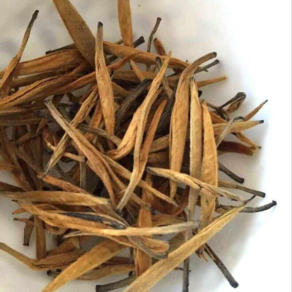 TeaYunnan Black Tea Dian Hong Gold Needle Jinya Golden Monkey Chinese Tea 150g