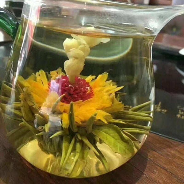 130g Blooming Tea Balls Flowering Tea 16 Types Handmade Blooming Flower Tea