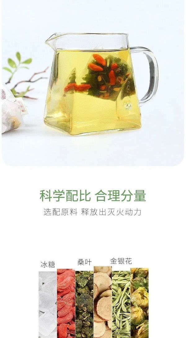 Honeysuckle Chrysanthemum Tea 8.81 Oz (5g*50bags) Chinese Nature Wolfberry 250g