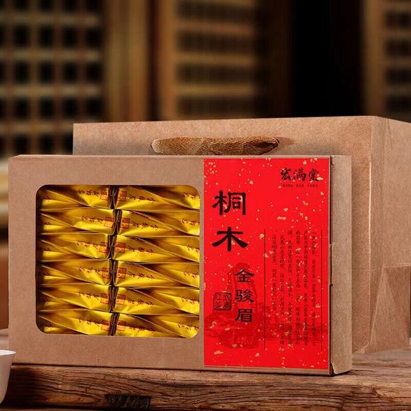 Lapsang Souchong Black Tea Jin Jun Mei Oolong Tea Loose Leaf Wuyi Red Tea 250g