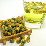 GOLDEN CHRYSANTHEMUM TEA, FLOWERS SWEET BUD FLORAL AROMATIC 3 OZ SALE