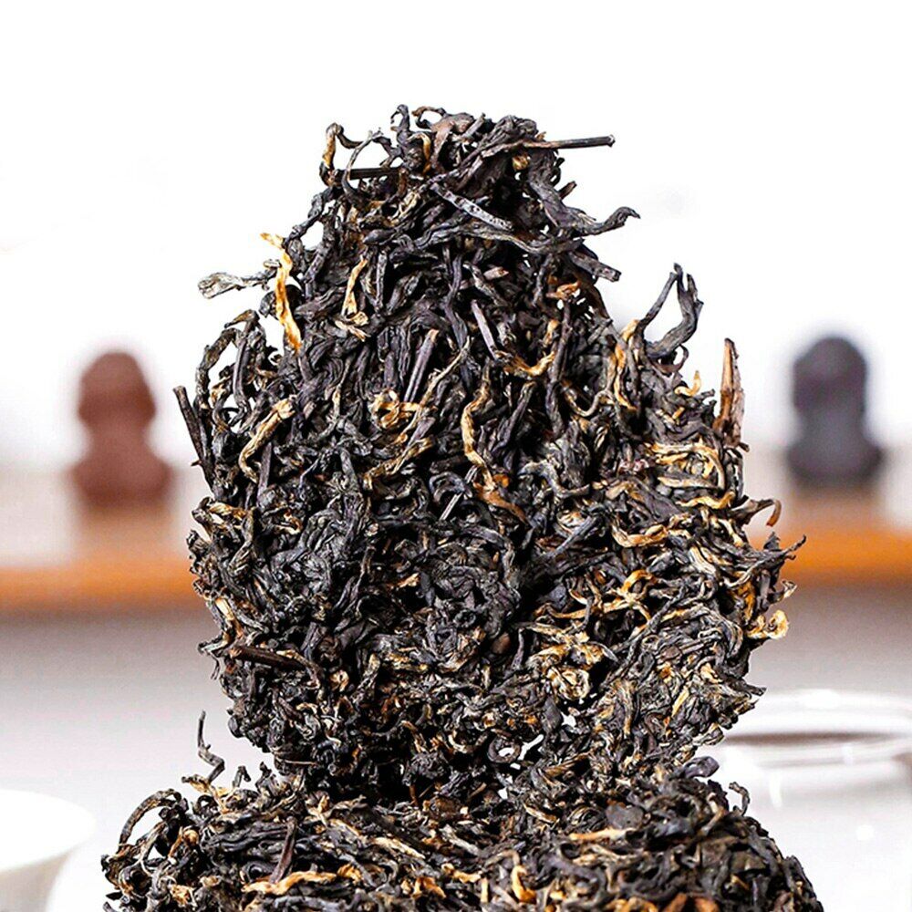 Tea/Gold Buds Yunnan Black Tea FengQing Golden Melon Dianhong 500g/1.1lb