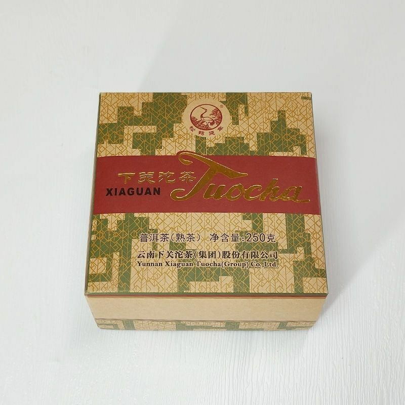 Xiaguan Xia Guan Xiao Fa Tuo Cha Puer Tea 250g Ripe Pu-erh Pu'er Tuocha