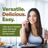 Spirulina Tablets Organic 3000mg Per Serving 1250 Tablets 4 month supply