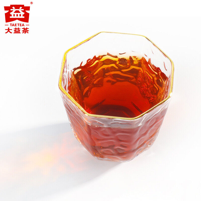 Dragon Pole * TAETEA Menghai Dayi Pu-erh Tea Ripe Puer Shu Cake 357g 2101