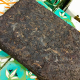 90's Yunnan PU-ERH TEA BRICK Classic 7581 Five Golden Flower CNNP Puer 250g Ripe
